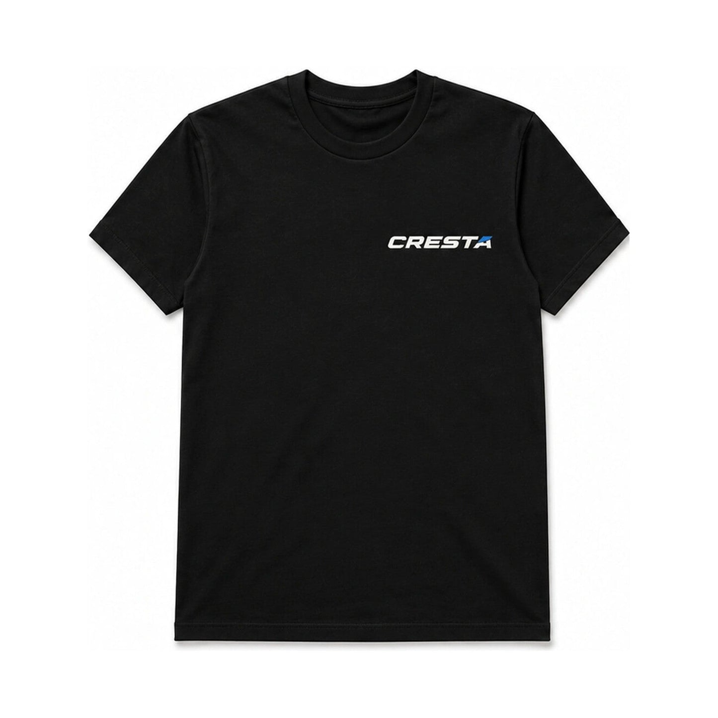 Cresta Classic Logo Tee — front with small chest logo